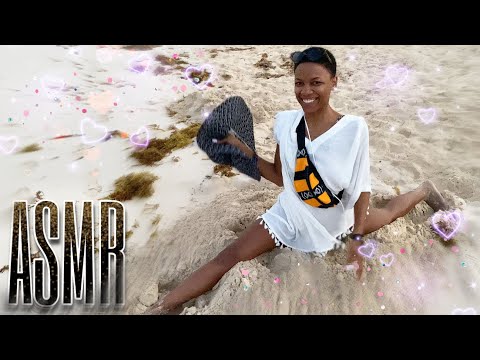 ASMR Bonus 💜 Crushing Your Sandcastles On the Beach! 🏝