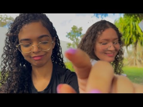 ASMR Nails Tapping, Hand Sounds, Tapping, Mouth Sounds ft Friends ! 🍃💅🏻