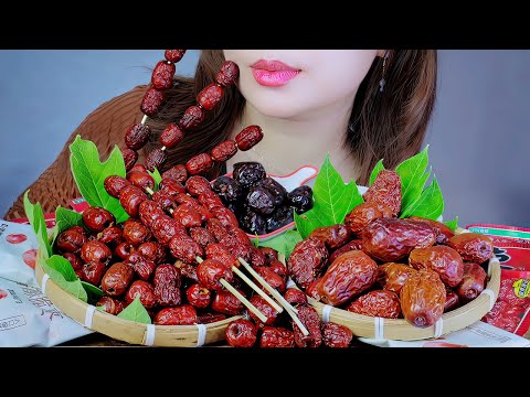 ASMR TÁO ĐỎ TÂN CƯƠNG  | Shinjang jujubes EATING SOUNDS | LINH ASMR