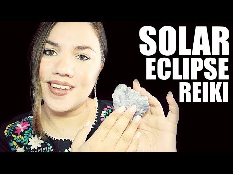 ASMR SOLAR ECLIPSE REIKI ROLEPLAY 🌗 Soft Spoken 🌒 Hand Movements 🙌