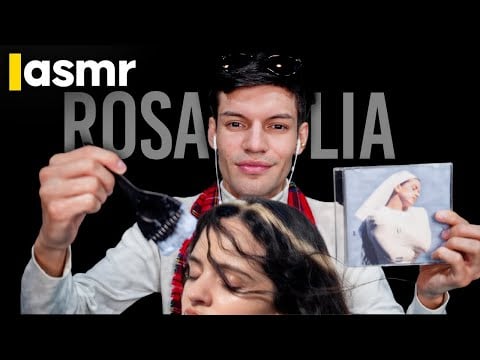 ASMR Español Roleplay para Dormir: Peluquería 💆‍♀️ LA ROSALÍA