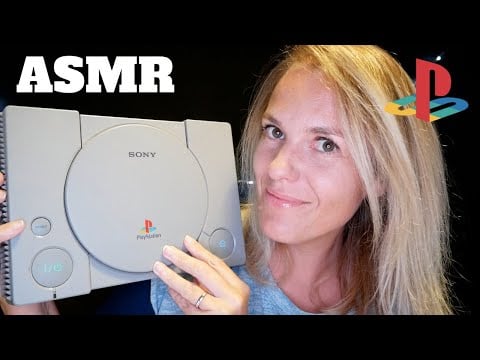 ASMR FR 🎮 Retrogaming: Je vous montre mes vieux jeux Playstation !