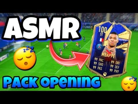 ASMR Français PACK OPENING sur FIFA 23 😴😴 (je pack une dinguerie ouuuuuu ?? 😂)