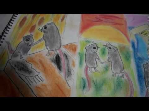 Showing my artwork *Soft Spoken