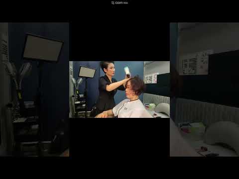 미용실 ASMR 시각과 청각의 활성화 #단발 커트 그라데이션Hair Salon ASMR Visual & Auditory Activation #Graduation Bob Cut