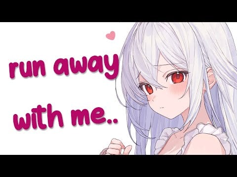 "I wanna get married!!" Lonely Girlfriend Wants to Run Away Together and Get Married [ASMR RP]