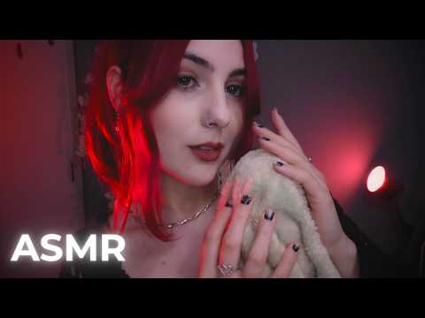 ASMR Towel Scratching, Whispers & Kisses