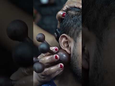 Experience Clarity: Wooden Forehead Tapping ASMR for Stress Relief #shorts
