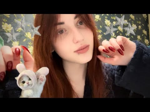 асмр потрогаю + поцарапаю твое лицо ( не сильно ^ω^  ) 