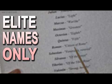 What Your Name Really Means… In Latin | ASMR Soft Spoken