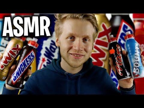 ASMR | Twix, Mars, Snickers und Co. Drink Taste Test (mit Freundin im Hintergrund ❤️)