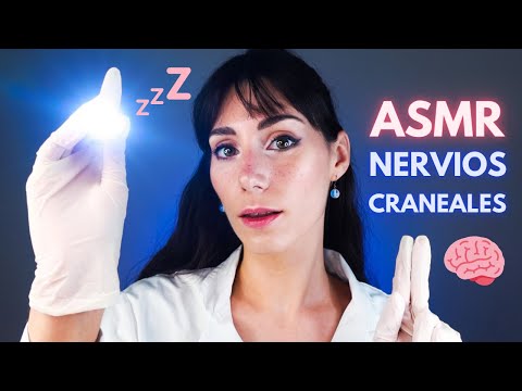 ASMR EXAMEN DE LOS NERVIOS CRANEALES 👩‍⚕️💤 Roleplay en ESPAÑOL