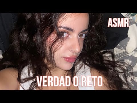 ASMR || juguemos VERDAD O RETO juntos🤝💕