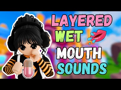 Roblox ASMR: Layered WET Mouth Sounds + Hand Sounds for DEEP SLEEP and Tingles!