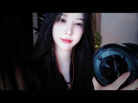 ASMR Tingly mouth sounds ear to ear | 温暖的耳朵清洁,耳朵按摩 /耳语/角色扮演