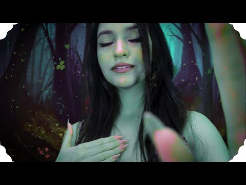 ASMR  ⊹꒰ 𝔉𝔞𝔡𝔞 𝔡𝔞 𝔉𝔩𝔬𝔯𝔢𝔰𝔱𝔞 ꒱⊹ Cura com Limpeza Energética, Reiki Roleplay ❀ ASMR Fada do Sono