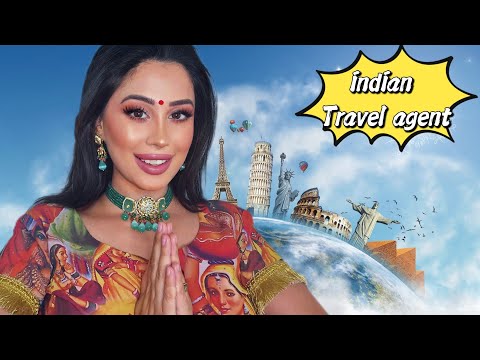 🇮🇳✈️🌎Indian Travel Agent ASMR●Thick indian accent●Personal Attention●Soft-spoken●Educational