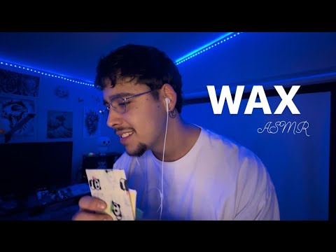 Tapping & Scratching on Bee’s Wax Paper  [ ASMR ]
