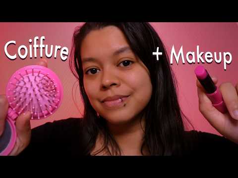 Coiffure et makeup 💄🪮 SOFT SPOKEN ASMR FR (attention personnelle)