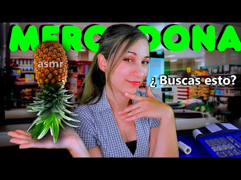 ASMR POV | 🍍Vas al MERCADONA y NO hay PIÑAS | Cajera Roleplay | Español