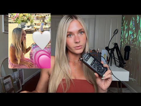 ASMR- My Daughter's First Birthday! Clicky Whisper Ramble With a Few Photos📸