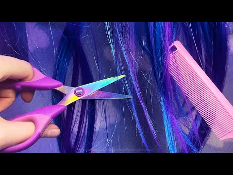 ASMR Lo-Fi Up Close Haircut (Unintelligible, Intense Tingles)