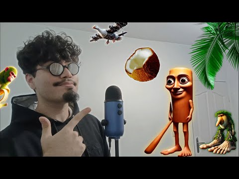 ASMR Coconut Coconut Tung Tung Tung Sahur🪵🥥for Sleep & Relaxation