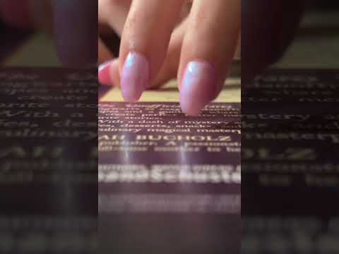 Anticipatory ASMR | When will I tap the camera?
