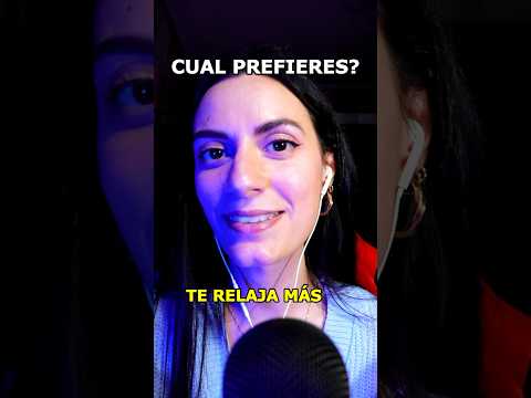 CUÁL PREFIERES? #asmr #shorts