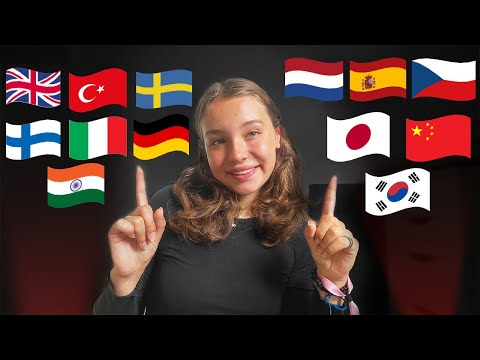 ASMR l Whispering ”Hello” in Different Languages! 🌏