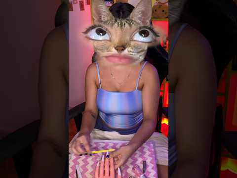 asmr manicure gato 💅🏼😺