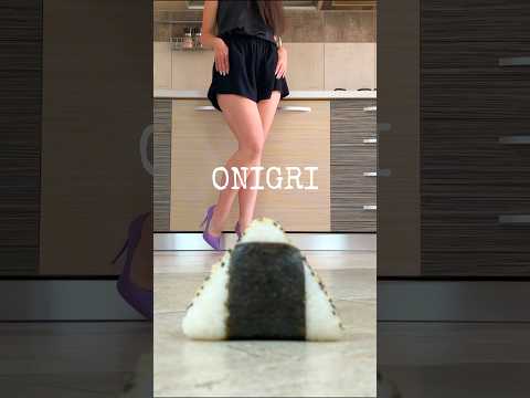 Pea's Pumps vs. Tuna Mayo Onigri! High Heels Crushing Food! Oddly Satisfying! ASMR