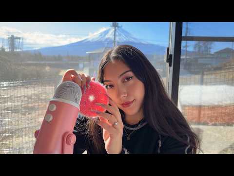 I do ASMR until you are deep sleeping ft. Mt Fuji