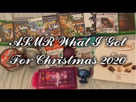 🎄ASMR What I Got For Christmas Haul 2020🎄