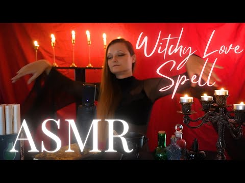 ASMR Witch Girlfriend Casts A Love Spell On You | Halloween Whisper Roleplay