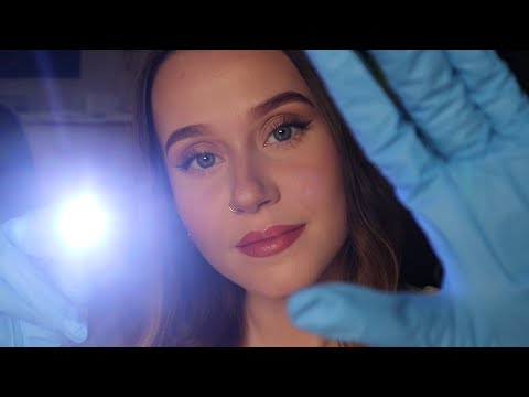 ASMR Gentle Nurse Examines You | Close Up, Personal Attention, Flashlight