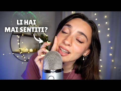 BRIVIDI ASMR CHE NON TI ASPETTI! Clicky Mouth Sounds 👄
