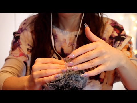 ASMR ✨ Fast And Unpredictable Hand Sounds and Mic Scratching ✨ (no talking)