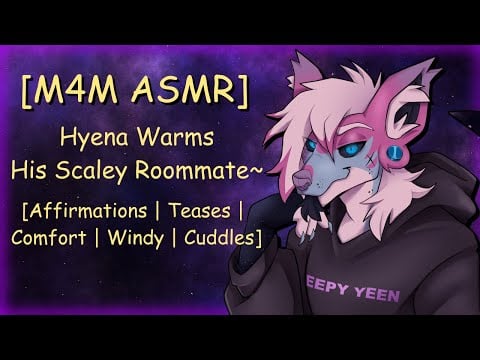 [M4M] Hyena Warms His Scaley Roommate~