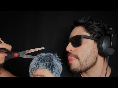 ASMR Extremely GENTLE Haircut With Mouth Sounds