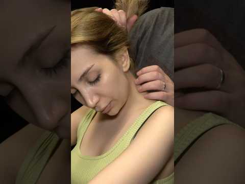 ASMR SO ENJOY LADY FOOT, HIP MASSAGE #asmr #massage #sleep #relax #masaj #uyku #bodymassage #barber