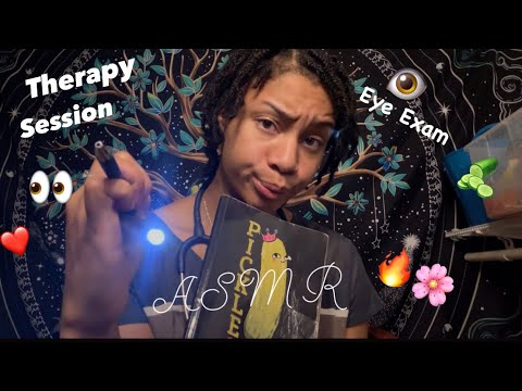 ASMR - Therapy With Eye Exam (Brandi)