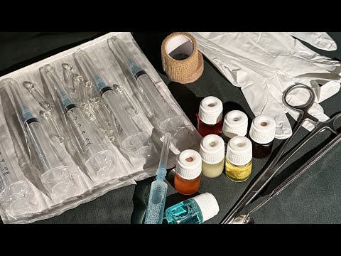 ASMR 따끔 주사💉 + 소독 업그레이드 버전 팅글 모음집 Medical Injection