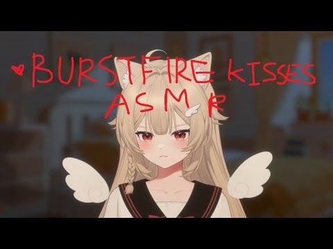 [3DIO] tsundere burstfire kisses + some ear rubs no talking / 츤데레 연발 키스 + 귀 살짝 비비기