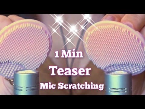 Extremely Tingly ASMR 🔥 Mic Scratching with Silicone on 3 Different Microphones | No Talking ASMR
