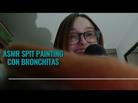 ASMR | ASMR - Spit Painting TOCANDO tu CARITA con BROCHITAS para DORMIR profundo!