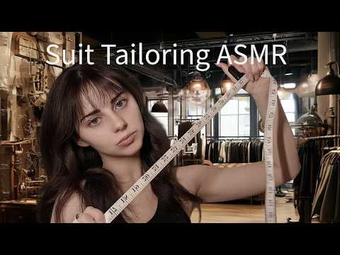 ASMR Personal Tailor Fitting Session | Close Attention & Soft Sounds