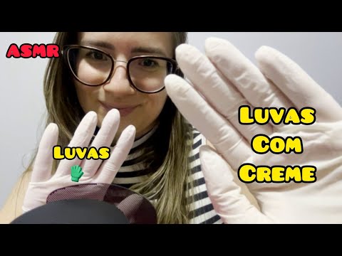 ASMR SONS DE LUVAS E LUVAS COM CREME #asmr @Abracadabra-ASMR