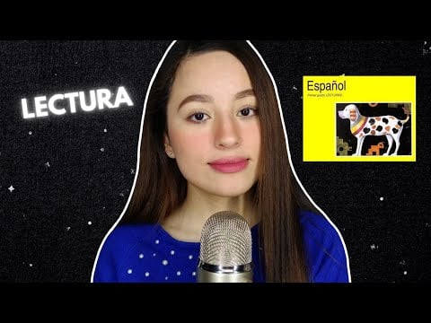 ASMR Español | LEYENDO EL LIBRO DE LECTURAS DE PRIMARIA