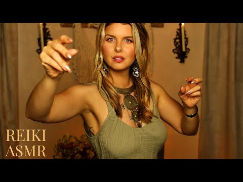 "Potent Energy Cleansing" ASMR REIKI Soft Spoken & Personal Attention Healing, Rainstorm #gumchewing